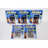 Hot wheels - Acceleracers - 5 x unopened carded Acceleracers Metal Maniacs series from 2004.