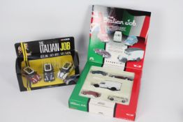 Corgi, Lledo - Two boxed 'The Italian Job' diecast model sets.