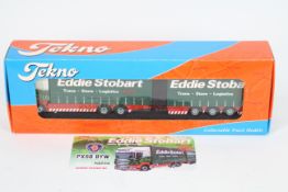 Tekno - A boxed Limited Edition 1:50 scale Tekno #9932 Scania R-series Topline Combi Curtainsider