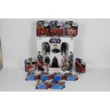 Star Wars - Hot Wheels - A boxed set of figures including Darth Vader, Luke,