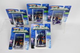 Hot wheels - Acceleracers - 5 x unopened carded Acceleracers Silencerz series from 2004.