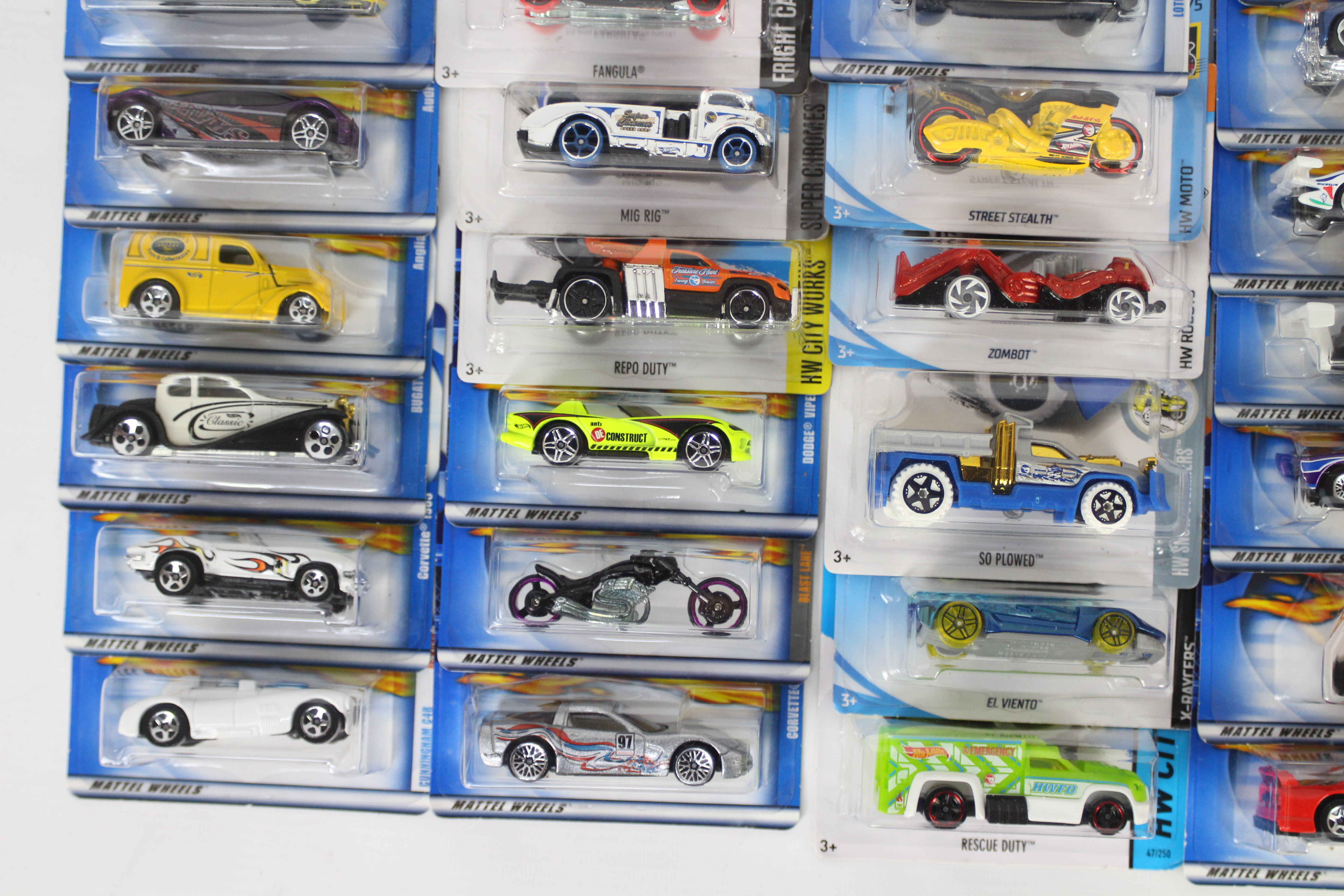 Hot Wheels - 50 x unopened carded models mostly from the year 2000 some later, - Image 3 of 5
