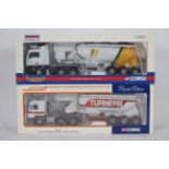 Corgi - Hauliers Of Renown - 2 x limited edition trucks in 1:50 scale,