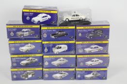 Atlas Editions - 13 boxed diecast 1:43 scale Police vehicles from Atlas Editions 'Best of British