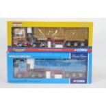 Corgi - Hauliers Of Renown - 2 x boxed edition trucks in 1:50 scale,