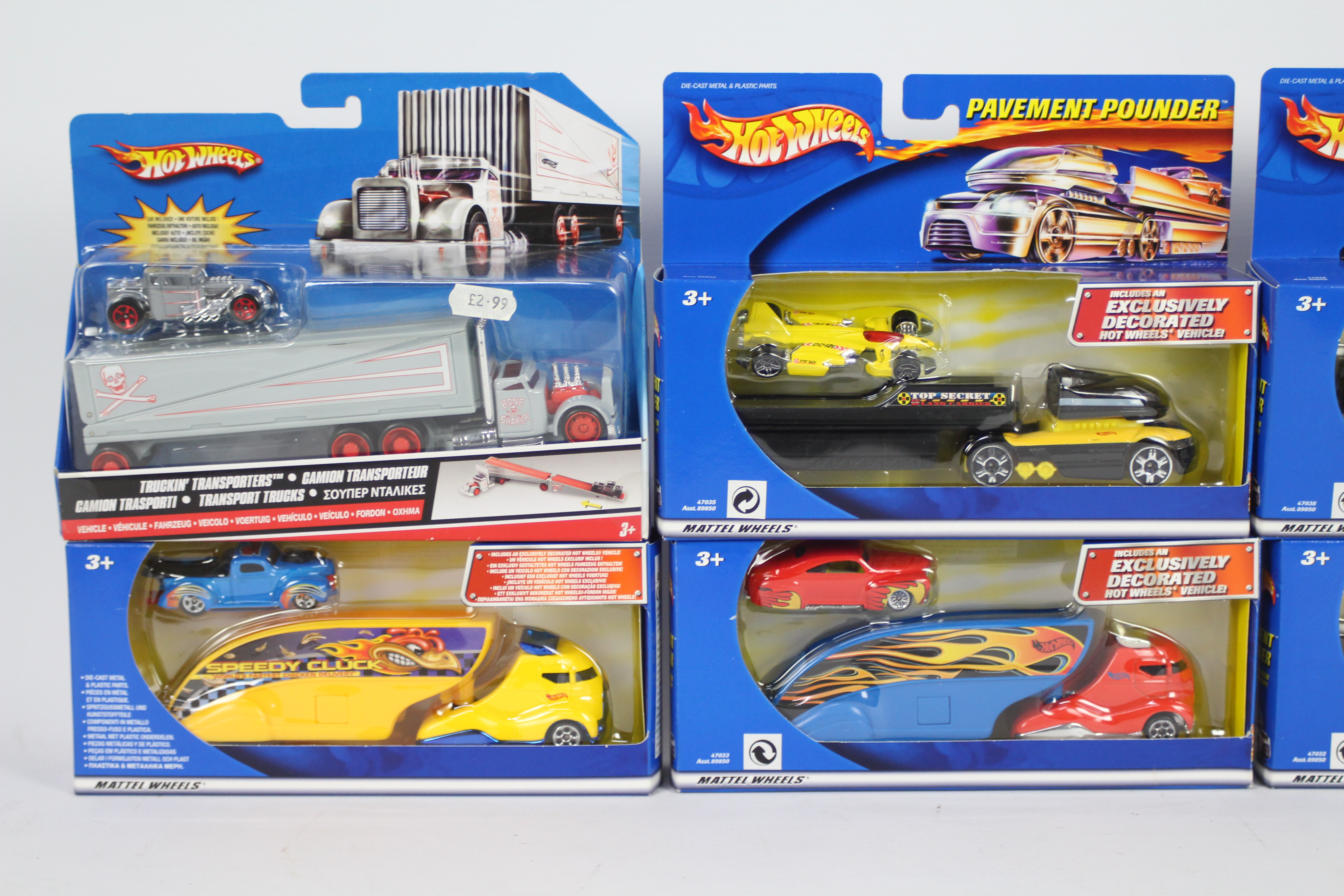 Hot Wheels - 6 x unopened boxed Truck and Car sets, - Image 2 of 3