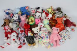 Ty Beanies - A quantity of 30 x Ty Beanie Babies Buddies - Lot includes a 'California' Beanie Baby
