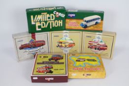 Corgi - 7 x boxed Bus models including limited edition AEC Regal in West Riding livery # 81559,