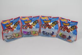 Hot Wheels - 4 x Rare unopened Hot Wheels Crashers from 1998.