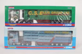 Corgi - Two boxed 1:50 scale Limited Edition diecast trucks from the Corgi 'Hauliers of Renown'