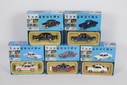 Vanguards - Five boxed diecast 1:43 scale 'Police' vehicles from Vanguards.