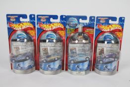 Hot Wheels - World Race - 4 x Rare limited edition models, Numbers 3,5,