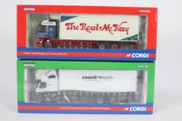 Corgi - Rigids - 2 x boxed limited edition trucks in 1:50 scale,