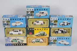 Vanguards - Six boxed diecast 1:43 scale 'Police' vehicles from Vanguards.