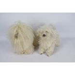 Wheaten Stuffies - 2 x dogs,