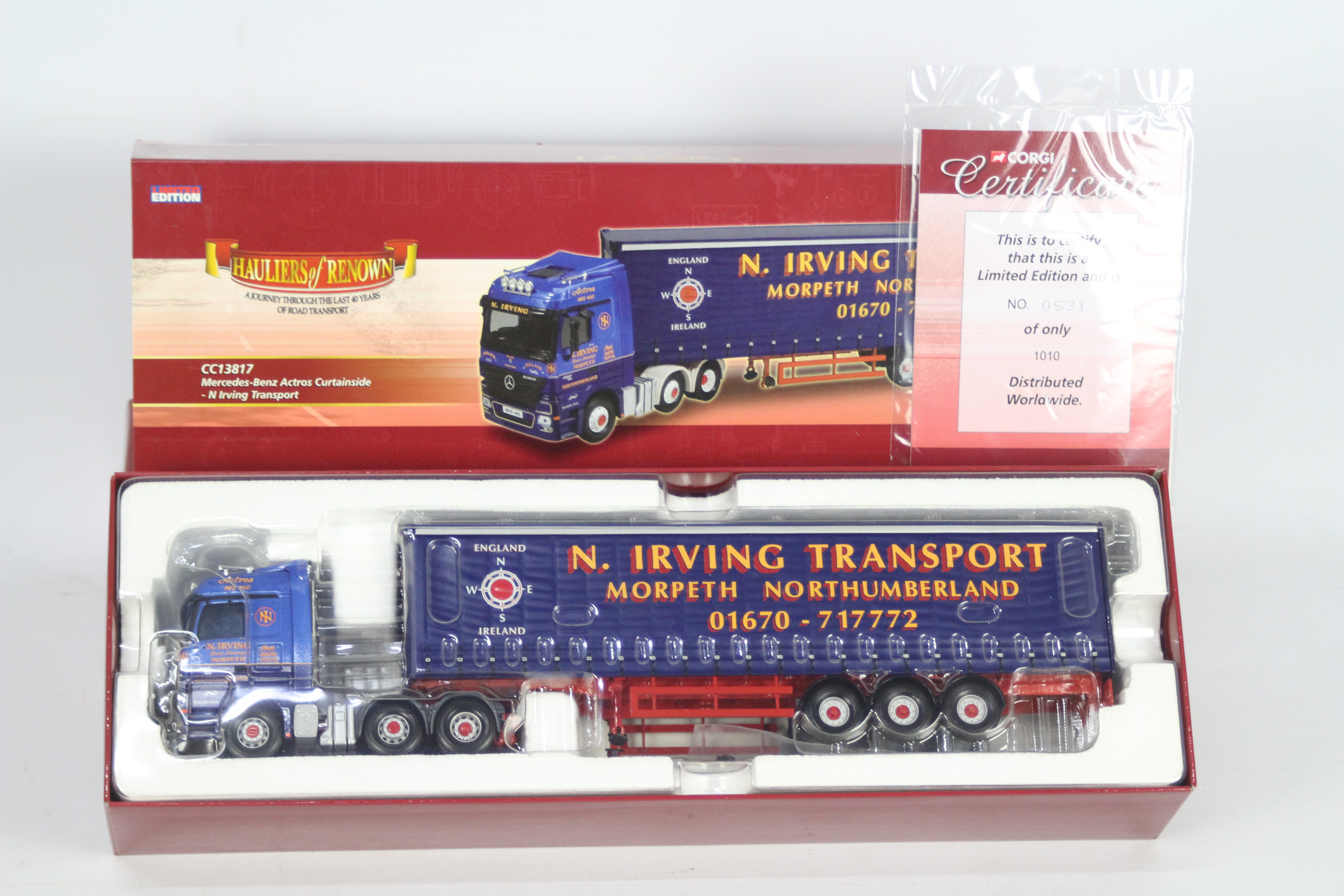 Corgi - A couple of boxed Corgi Limited Edition 1:50 scale diecast trucks from the Corgi 'Hauliers - Image 2 of 3