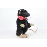 Bevern Bahren - A hand made black rat named Roger made Christine Bevern at Bevern Baren.