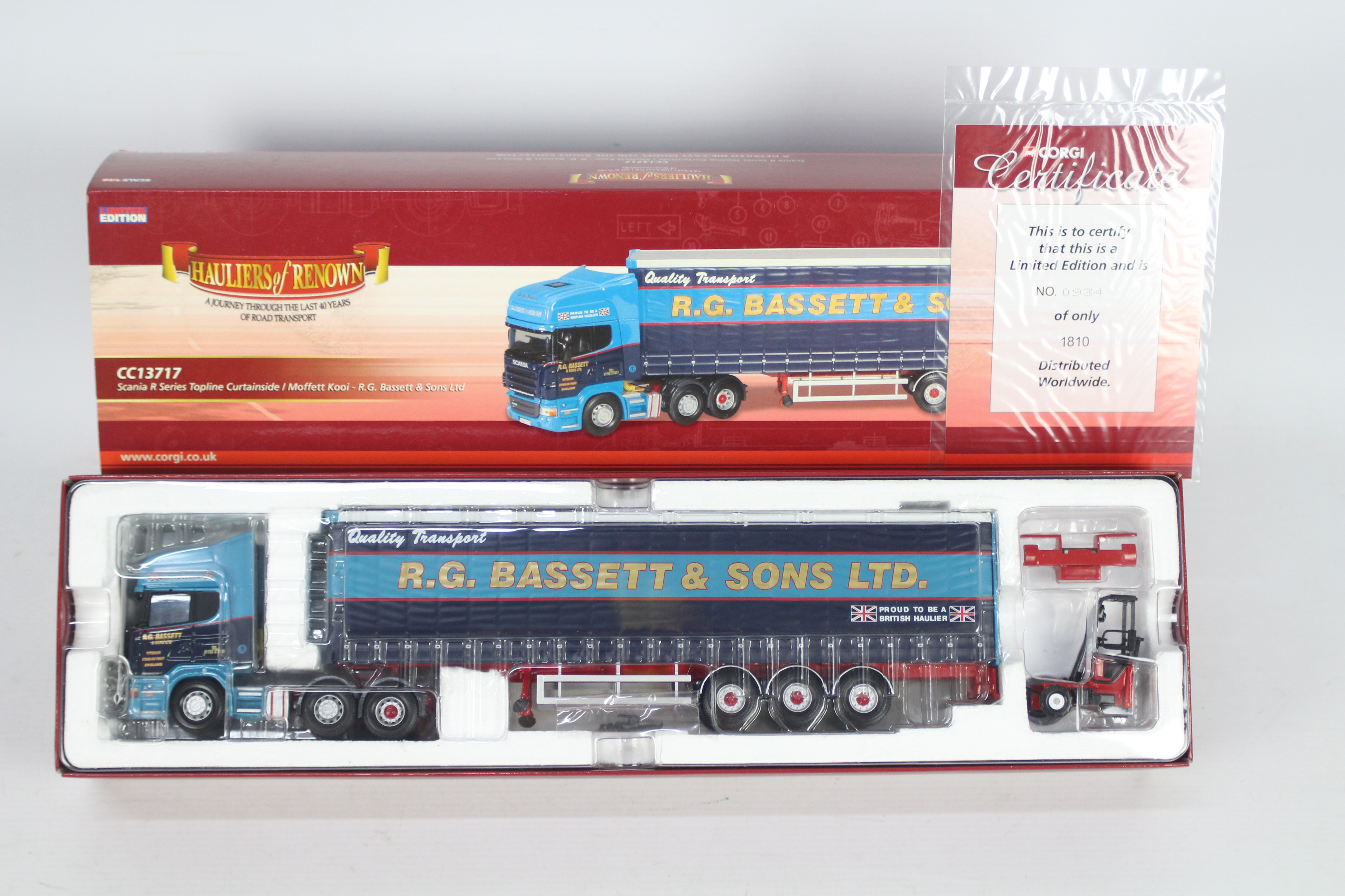 Corgi - A pair of boxed Corgi Limited Edition 1:50 scale diecast trucks from the Corgi 'Hauliers of - Image 4 of 4