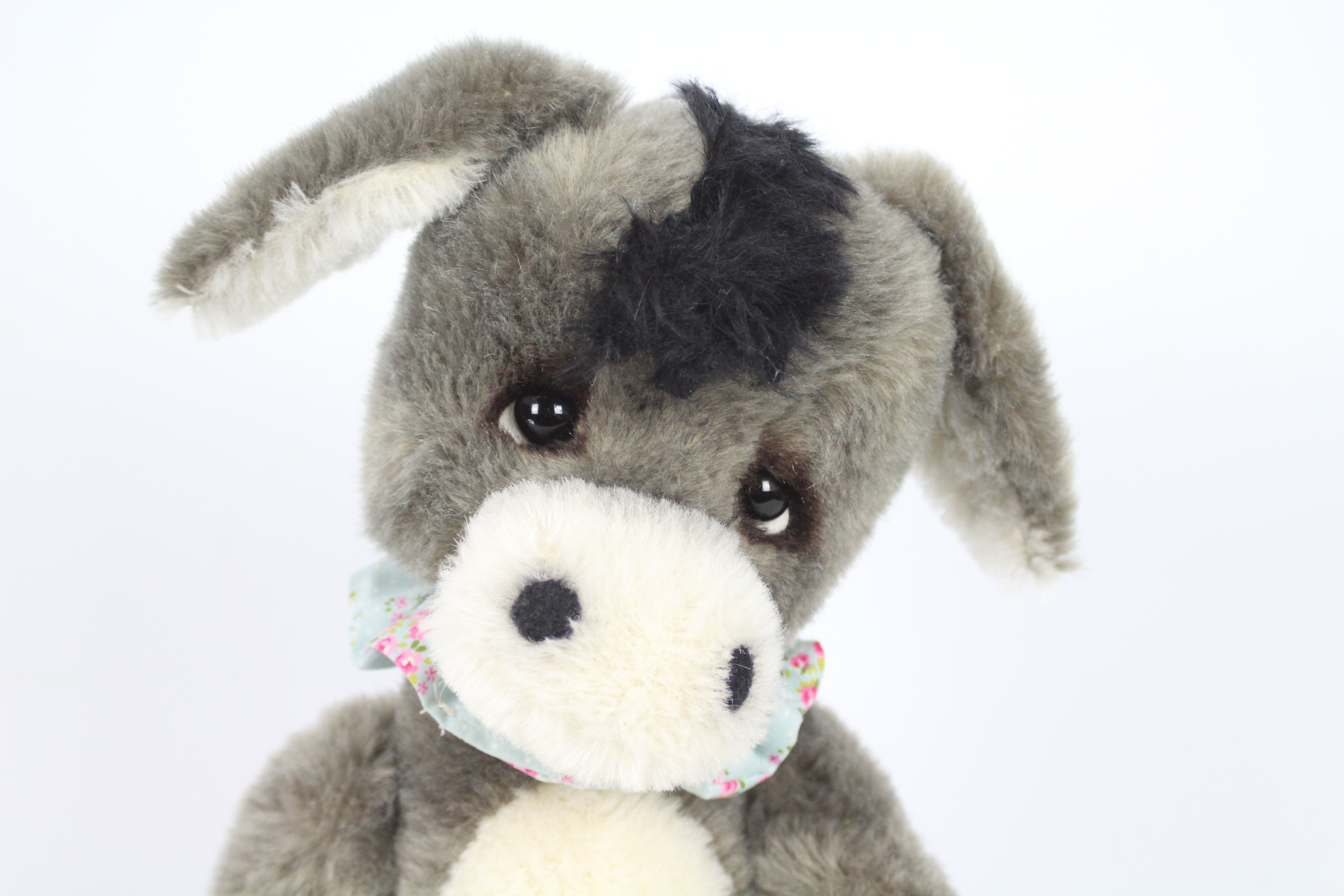 The Wild Things - A grey and black-coloured soft toy donkey. Donkey has glass eyes. - Image 2 of 7