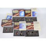 Britains - 5 x boxed sets of soldiers from the American Revolution series,