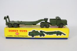 Dinky - A boxed Mighty Antar Tank Transporter # 660.