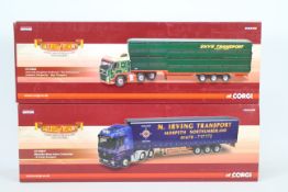 Corgi - A couple of boxed Corgi Limited Edition 1:50 scale diecast trucks from the Corgi 'Hauliers