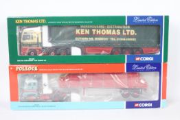 Corgi - Two boxed Corgi Limited Edition 1:50 scale diecast trucks.