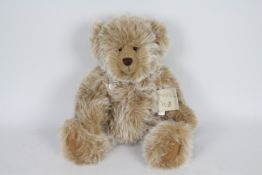 Teachers Pet - A hand made bear called Buffy created by Marilyn Asbridge for Teachers Pet.