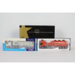 Corgi - Two boxed Corgi Limited Edition 1:50 scale diecast Feldbinder tanker trucks.