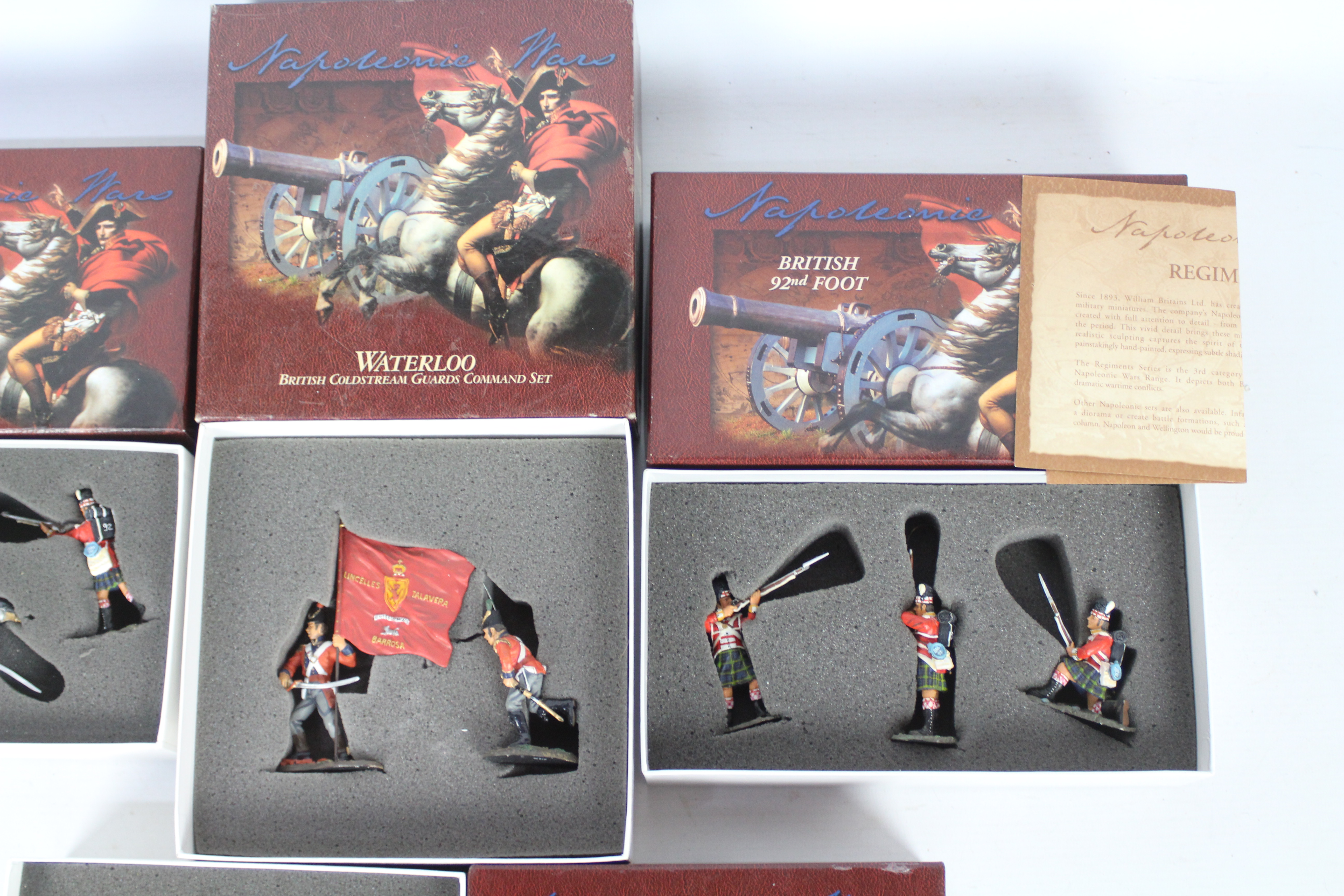 Britains - 4 x boxed sets of soldiers from the Napoleonic War series, - Image 4 of 4