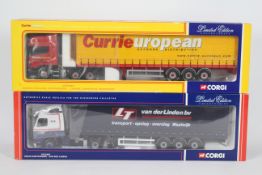 Corgi - Two boxed Corgi Limited Edition 1:50 scale diecast trucks.