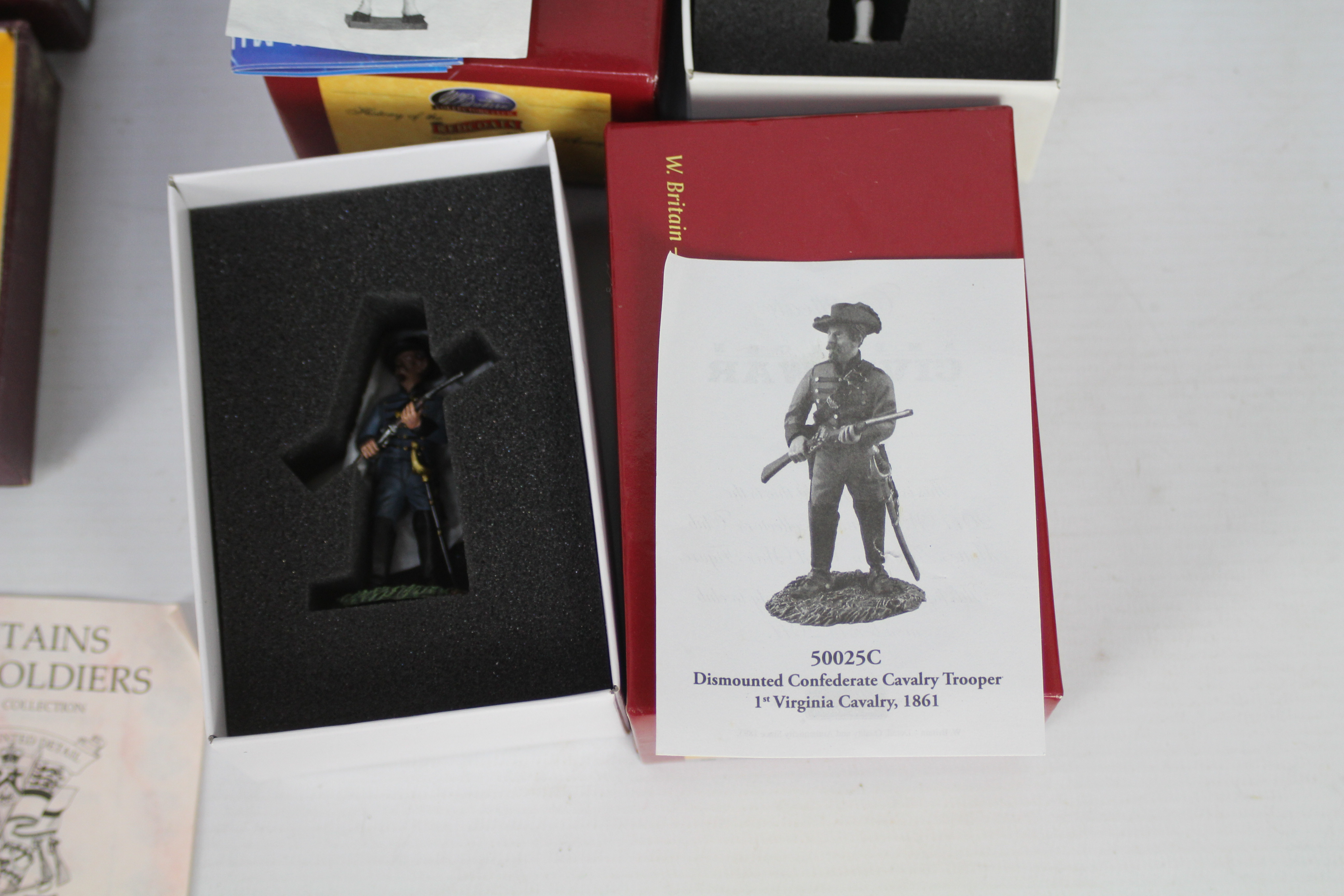 Britains - 10 x boxed sets of soldiers including Union Cavalry # 8854, Union Infantry # 8852, - Image 4 of 6