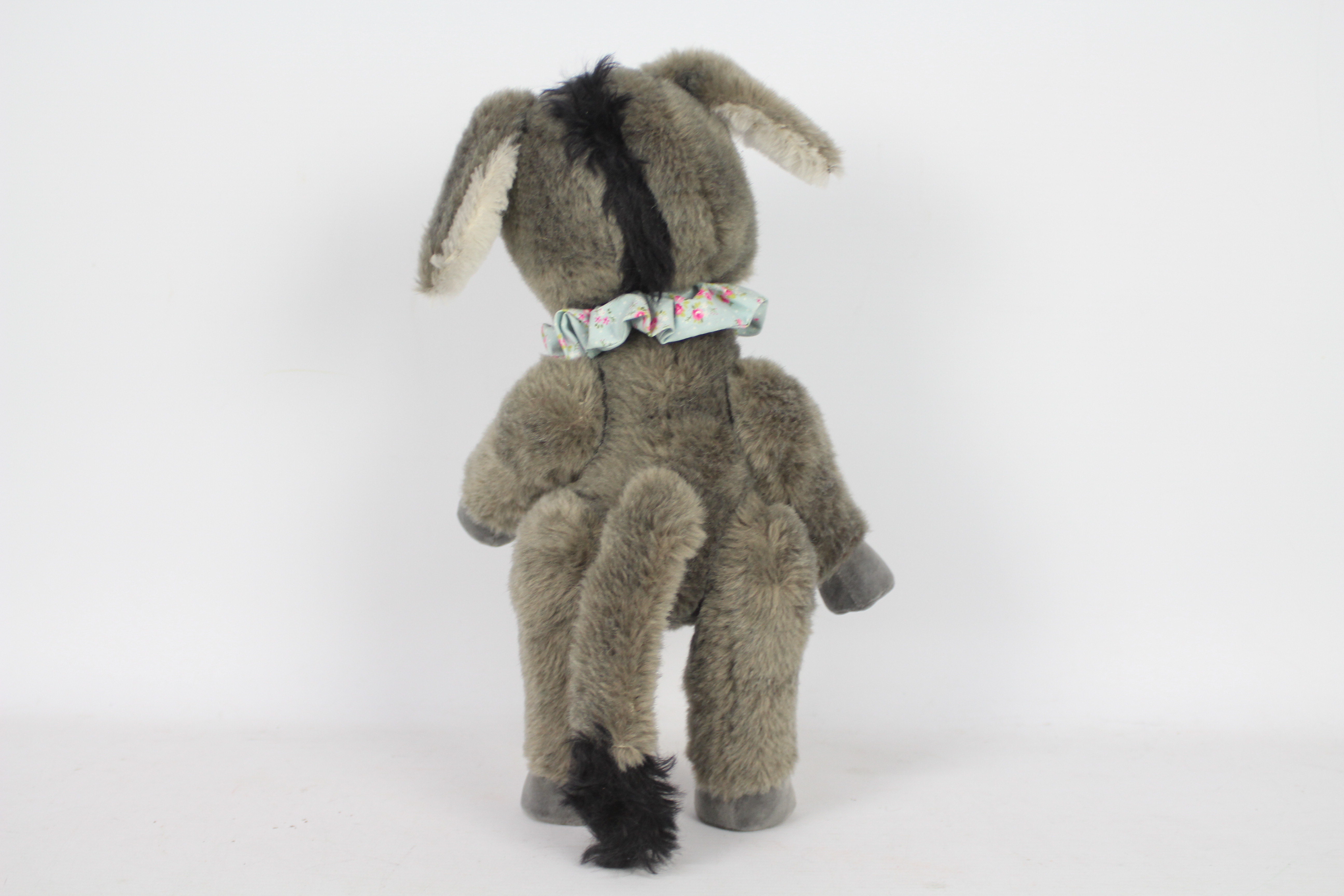 The Wild Things - A grey and black-coloured soft toy donkey. Donkey has glass eyes. - Image 5 of 7