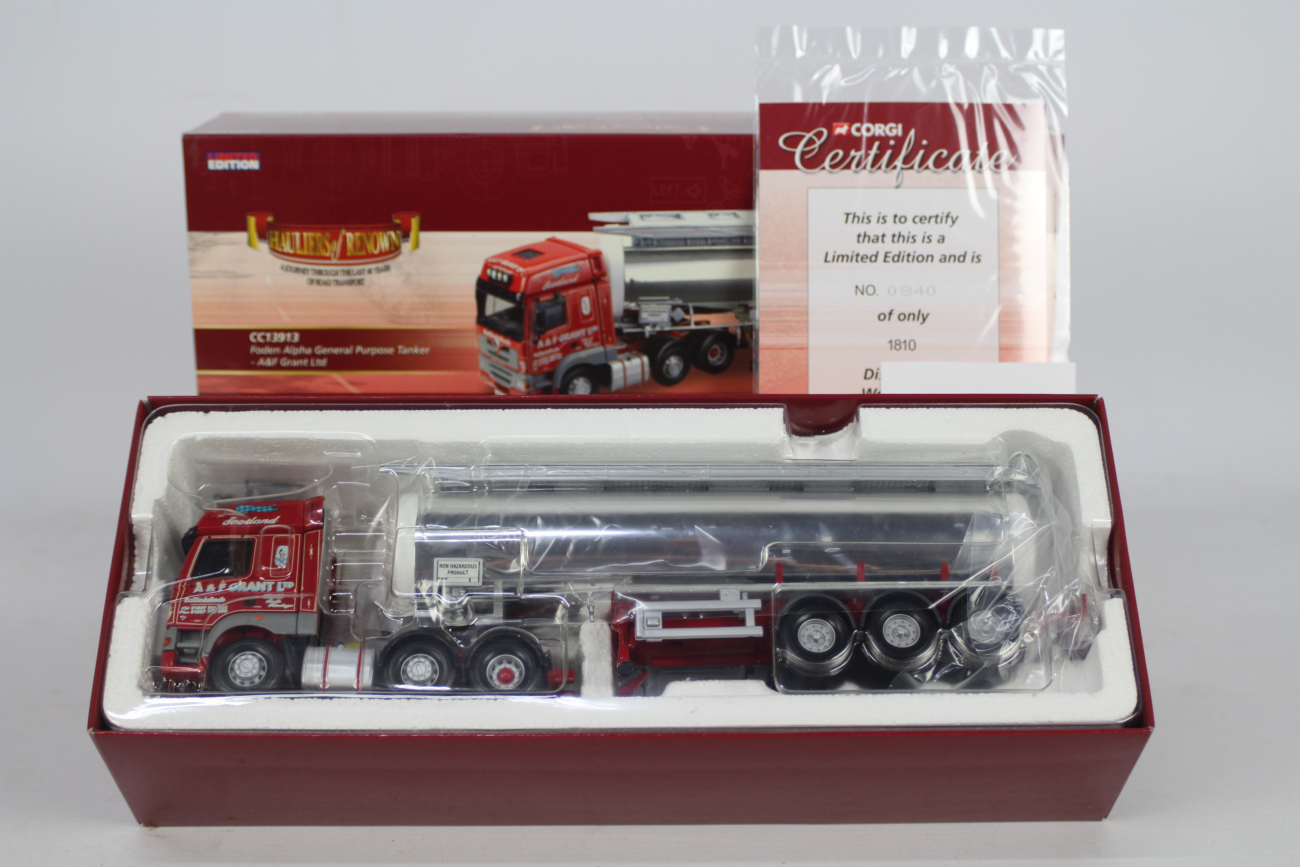 Corgi - Two boxed Corgi Limited Edition 1:50 scale diecast trucks from the Corgi 'Hauliers of - Image 2 of 3