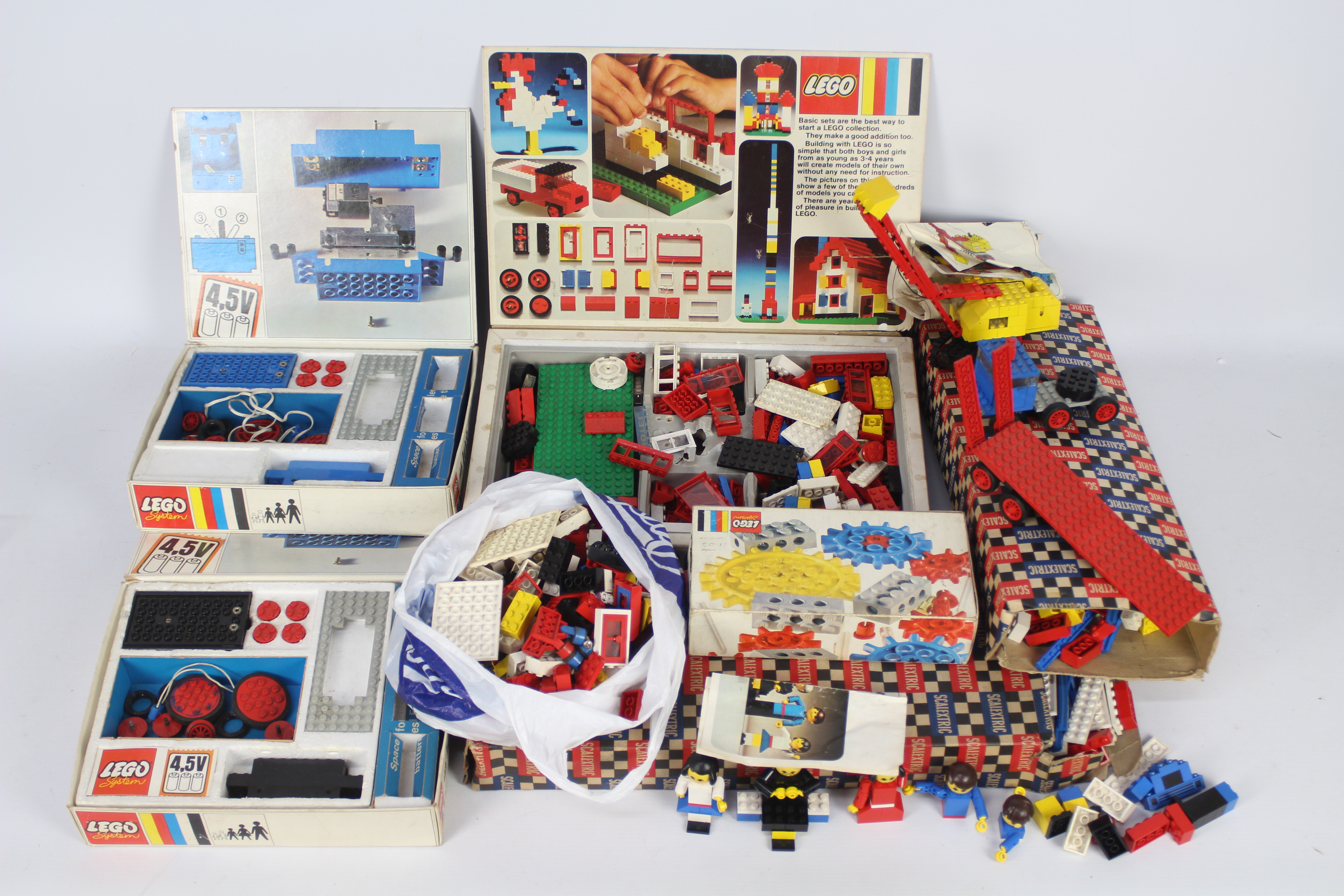 Lego -Four boxed vintage Lego sets and approximately 2.