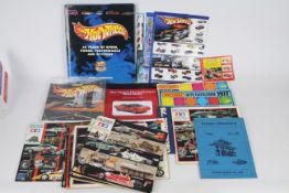 Hot Wheels - Matchbox - Tamiya - A collection of books and catalogues including Hot Wheels Cars by