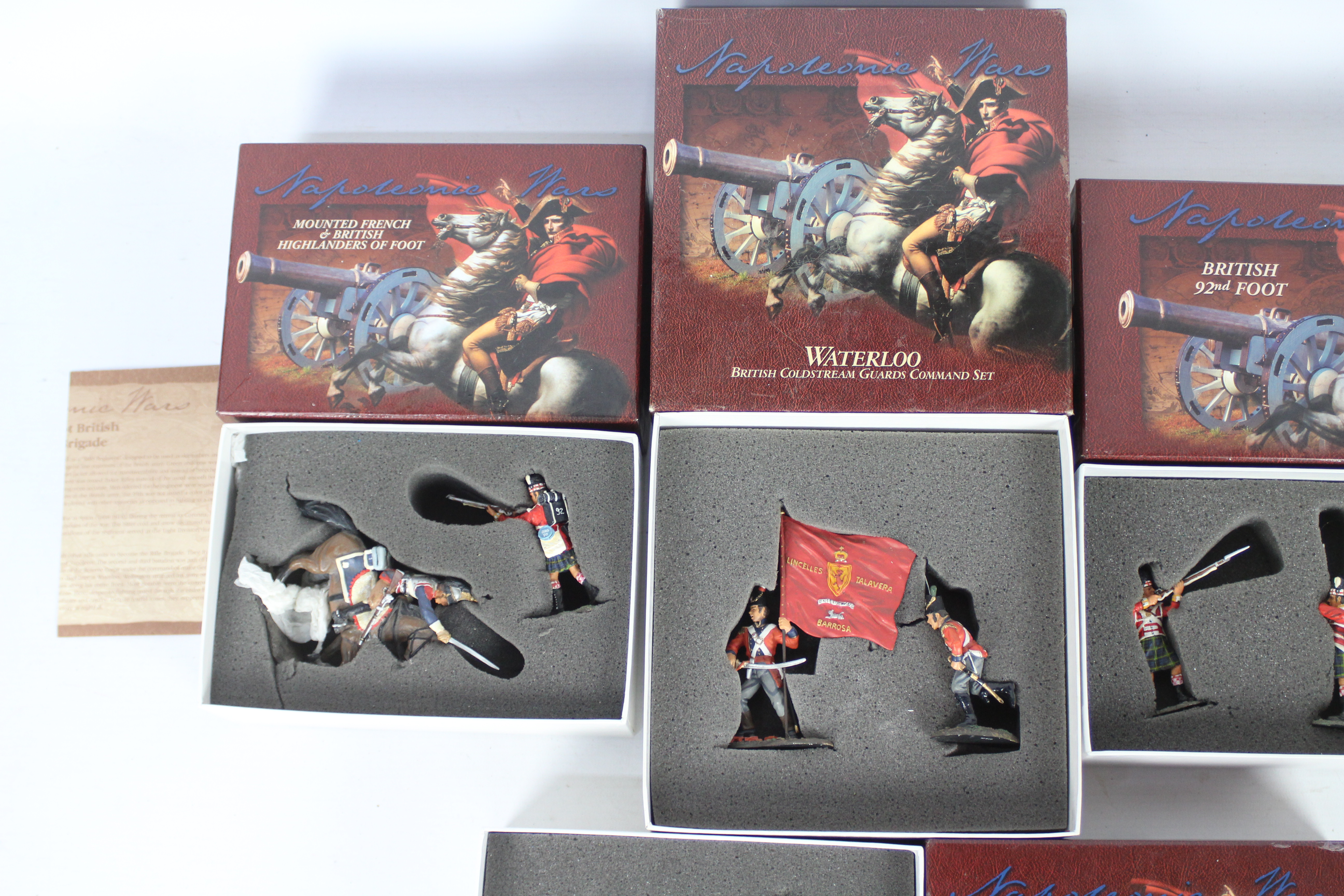 Britains - 4 x boxed sets of soldiers from the Napoleonic War series, - Image 3 of 4