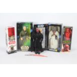 Star Wars, Hasbro, Kenner - Five predominately boxed 12 inch Star Wars Figures.