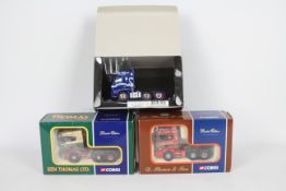 Corgi - Three boxed Corgi 1:50 scale diecast tractor units.