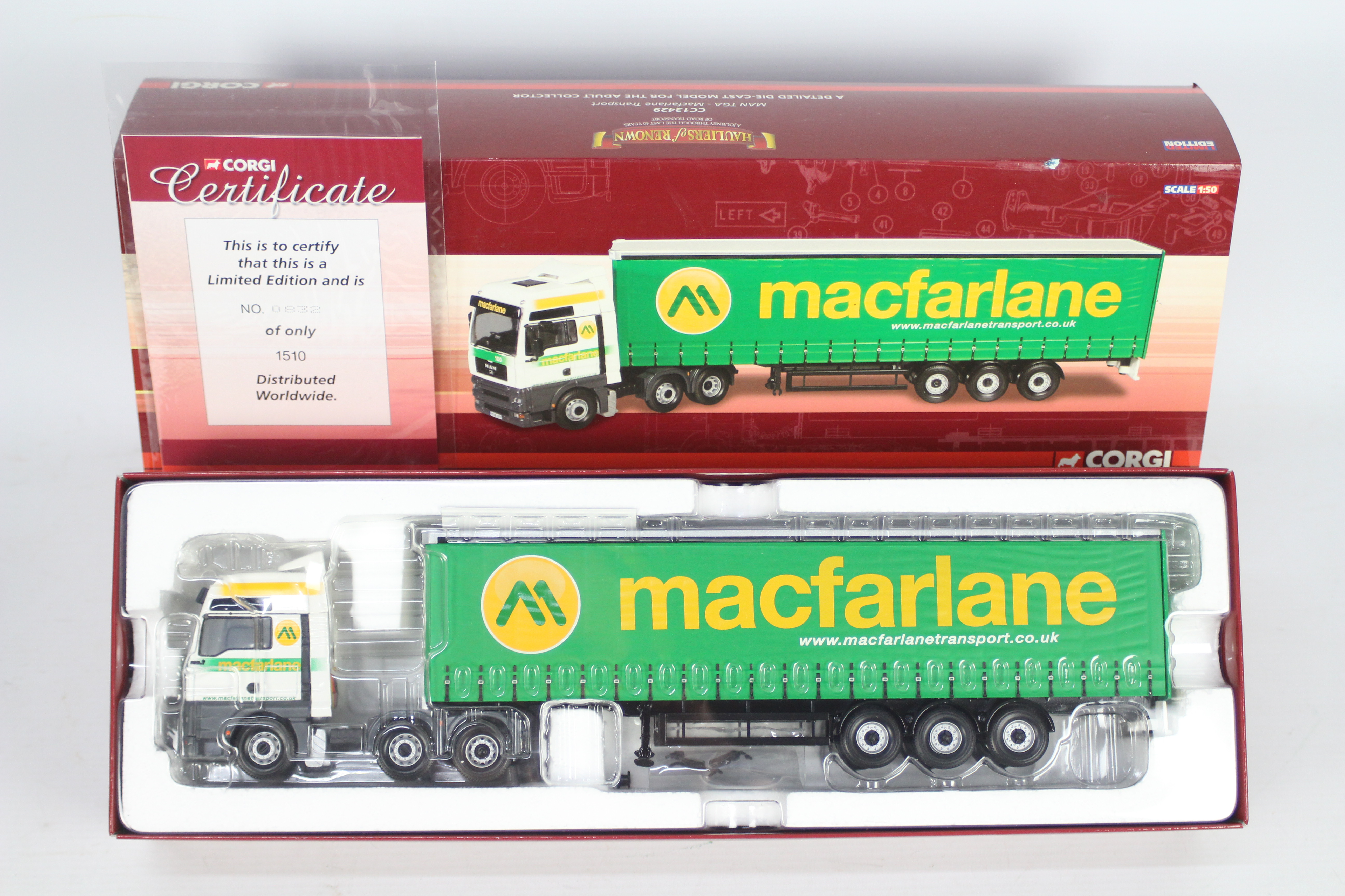 Corgi - A doublet of boxed Corgi Limited Edition 1:50 scale diecast trucks from the Corgi 'Hauliers - Image 3 of 3