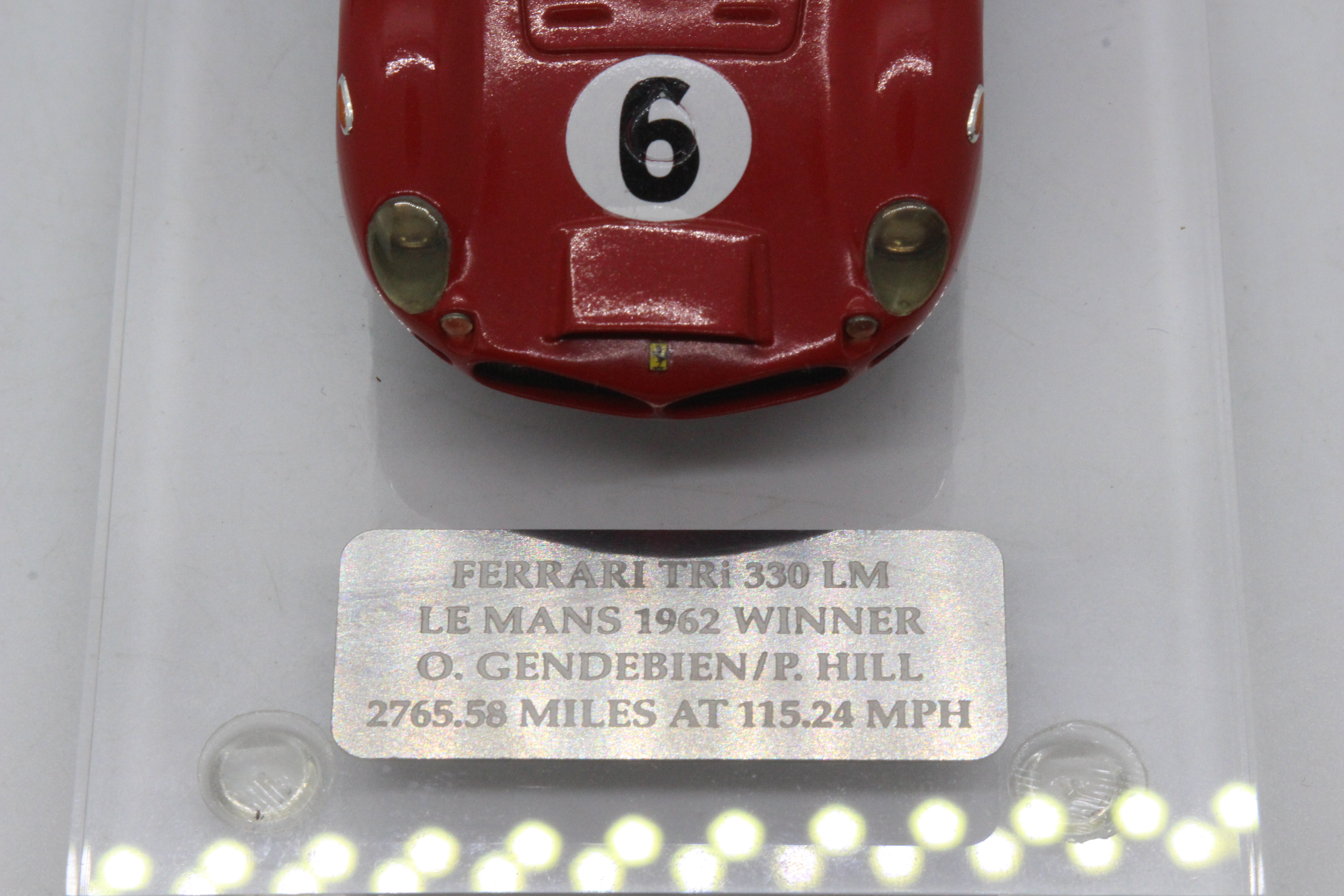 Mini Racing, MPH Models, Tim Dyke - A boxed MPH models #11246 Ferrari TRi 330 Le Man Winner 1962 O. - Image 9 of 9