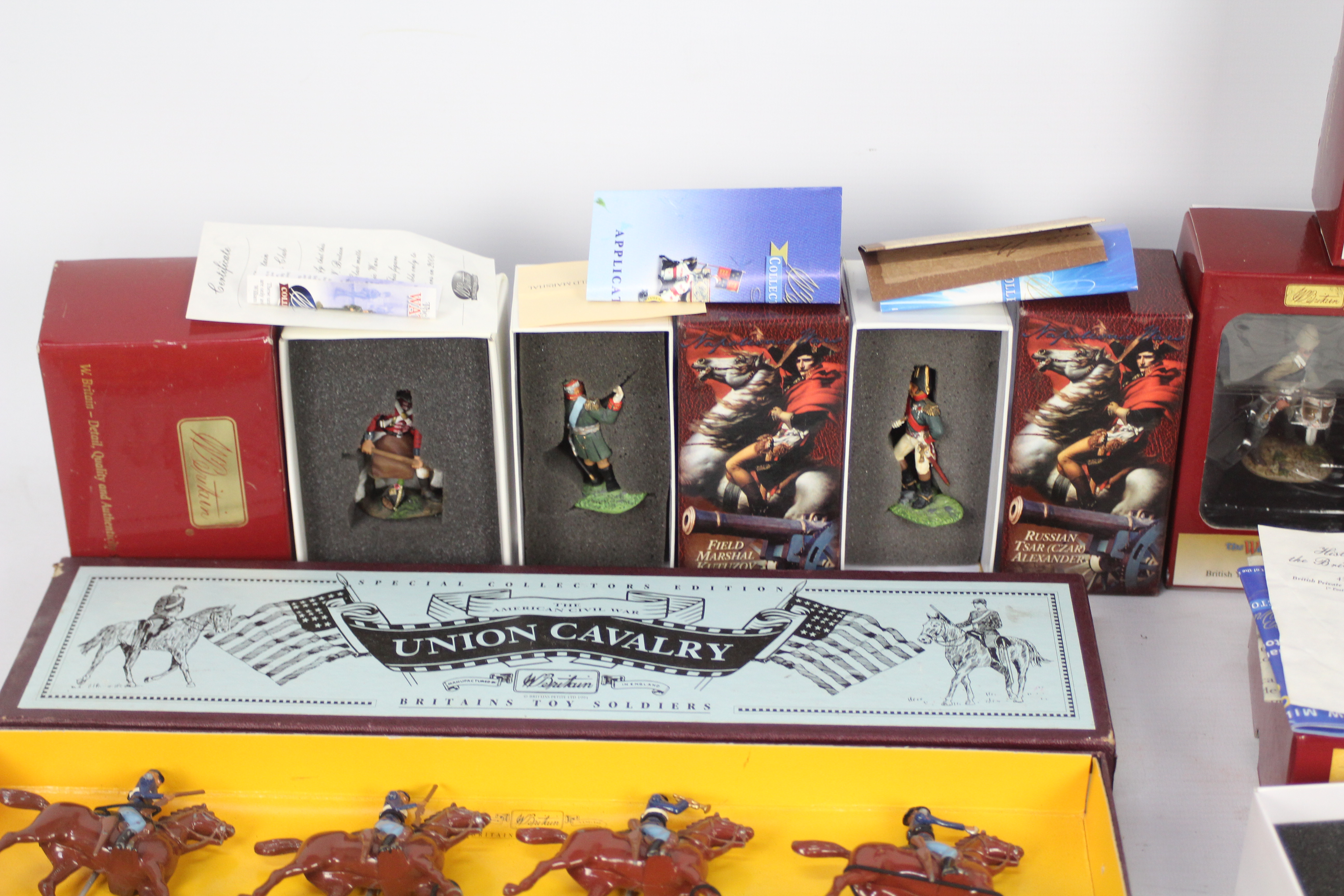 Britains - 10 x boxed sets of soldiers including Union Cavalry # 8854, Union Infantry # 8852, - Image 6 of 6