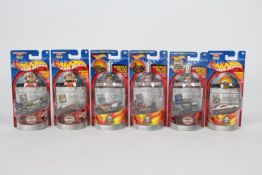 Hot Wheels - World Race - 6 x rare unopened limited edition models from the World Race Scorchers