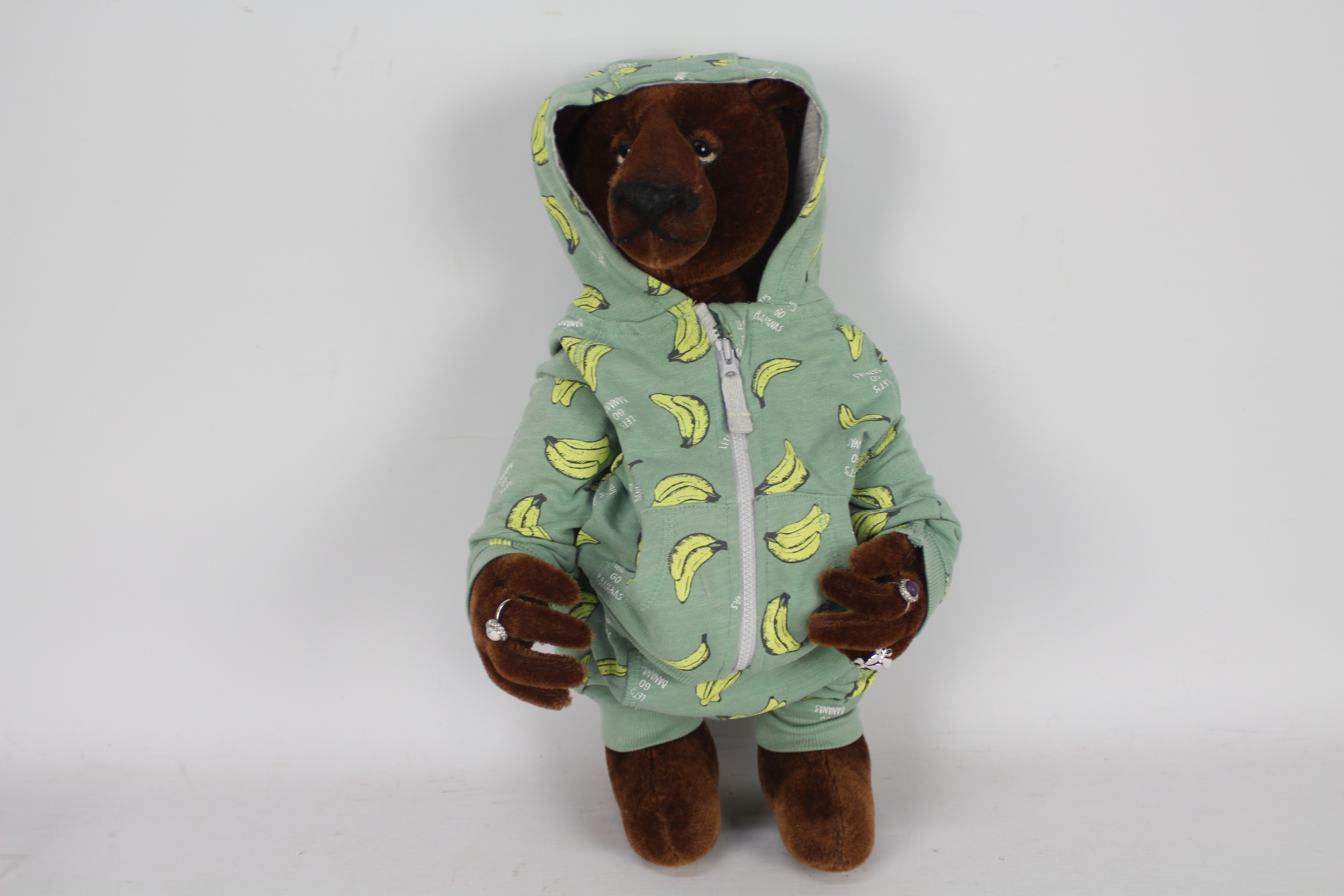Out Of The Woods - A jointed brown traditional style bear made by Out Of The Woods Bears.
