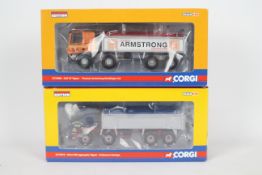 Corgi - Two boxed Corgi Limited Edition 1:50 scale diecast trucks from Corgi's 'Rigid' series.