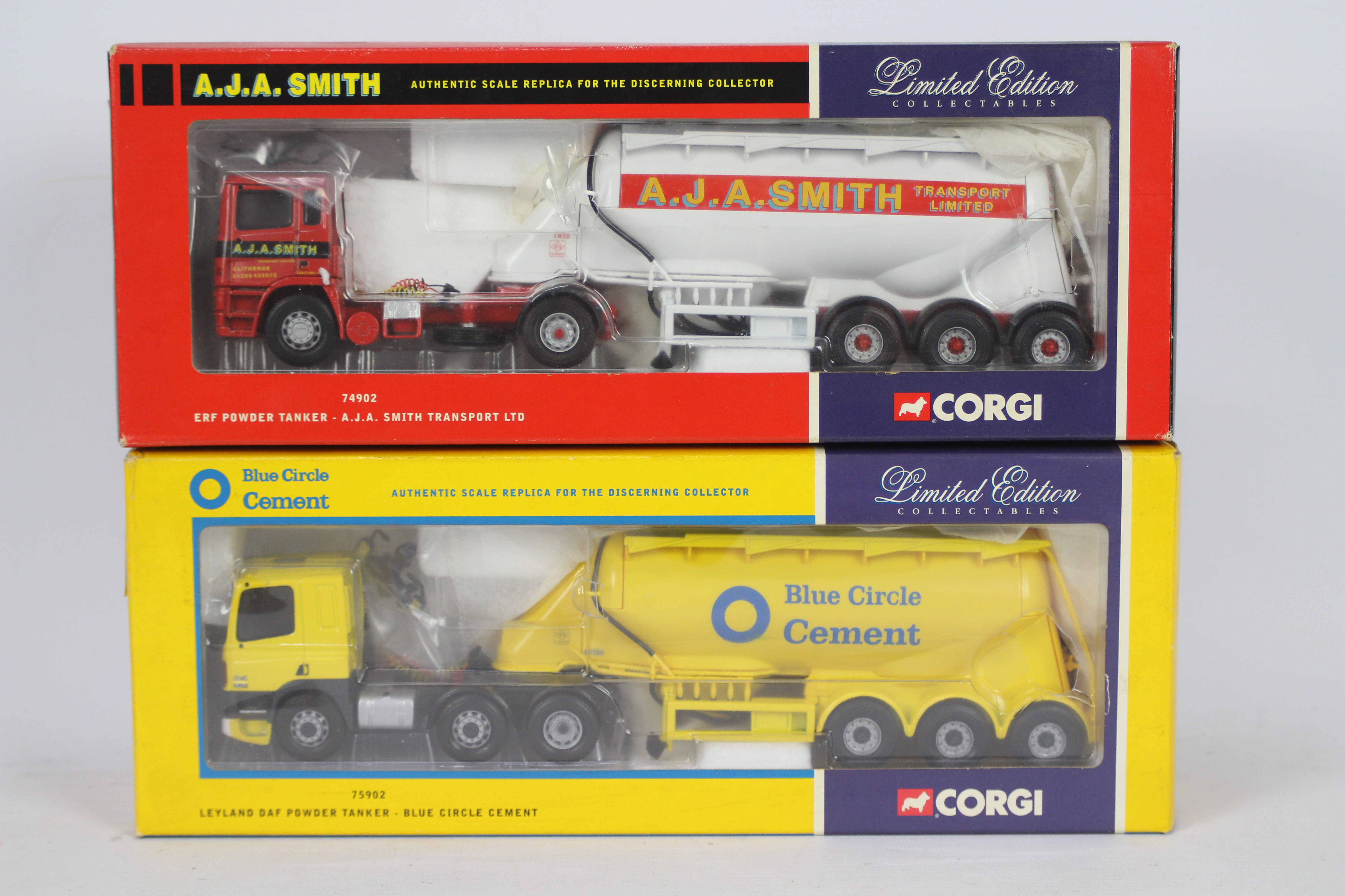 Corgi - Two boxed Corgi Limited Edition 1:50 scale diecast tankers.