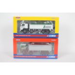 Corgi - A pair of boxed Corgi Limited Edition 1:50 scale diecast trucks from Corgi's 'Rigid' series.