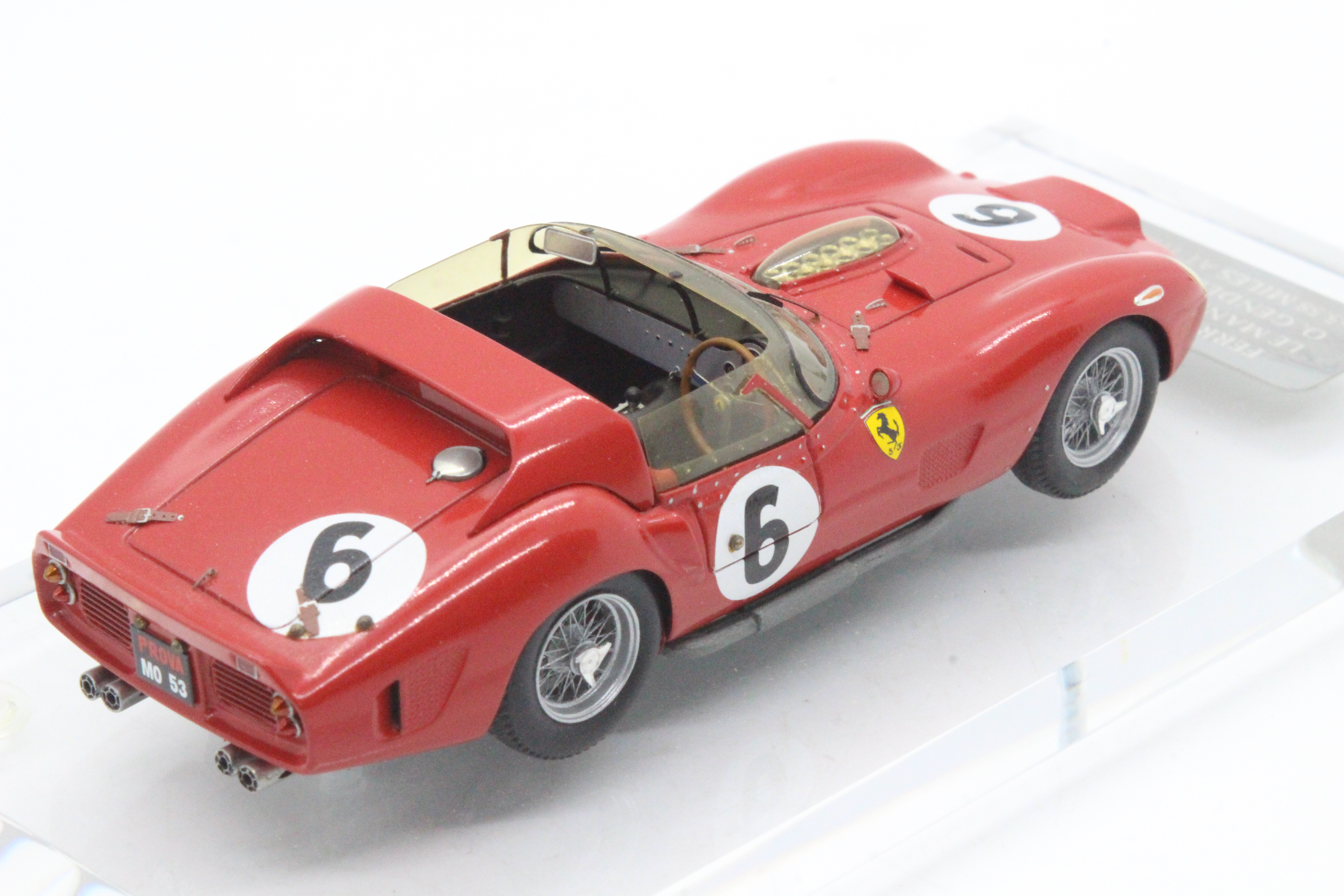 Mini Racing, MPH Models, Tim Dyke - A boxed MPH models #11246 Ferrari TRi 330 Le Man Winner 1962 O. - Image 6 of 9