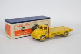 Dinky - A boxed Leyland Cement Truck in Ferrocrete livery # 533.