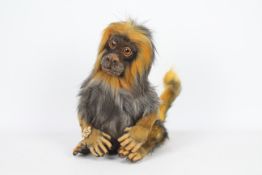 Erika Cilinska - A handmade Golden Headed Lion Tamarin by Erika Cilinska in Latvia.